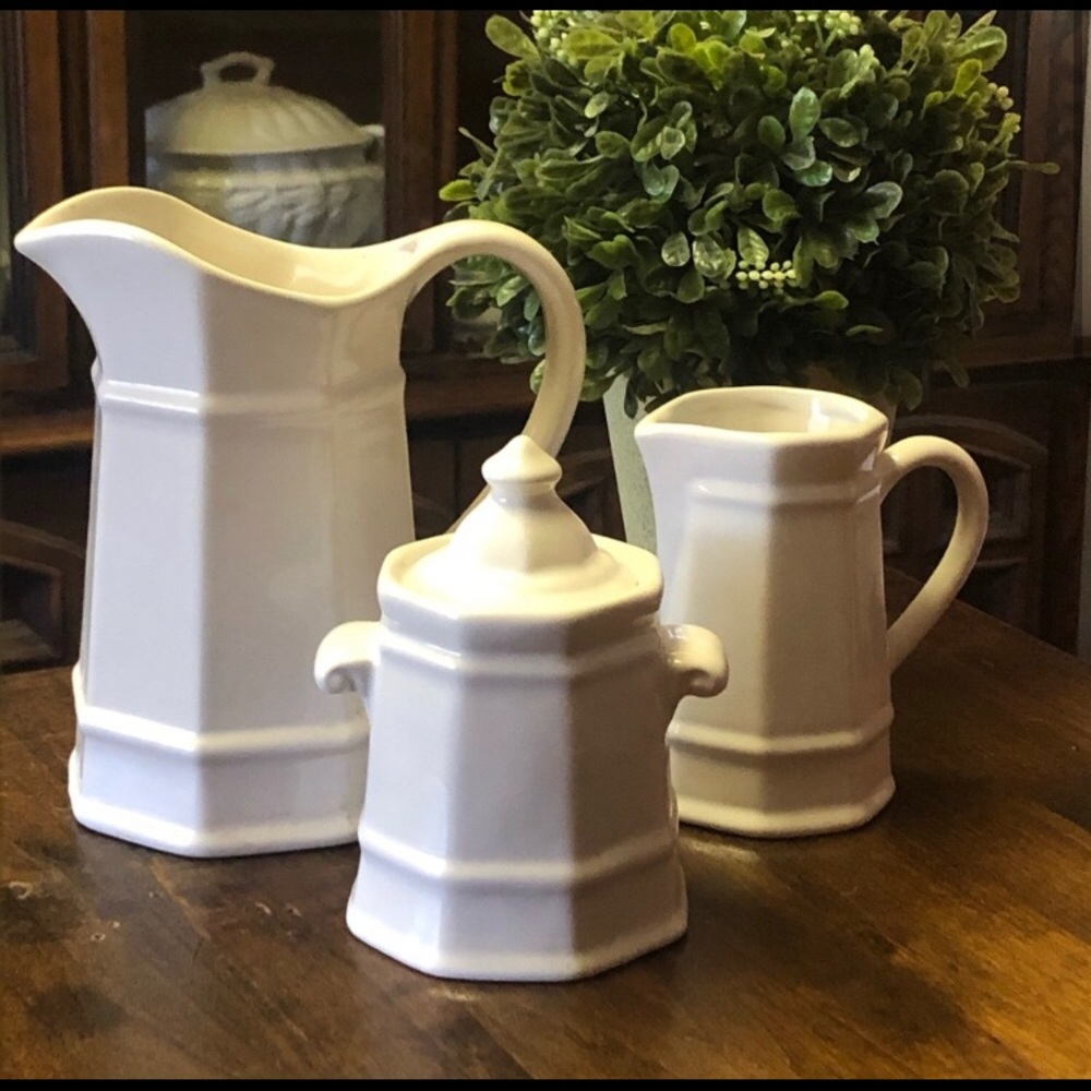Pfaltzgraff Pitchers & Creamer